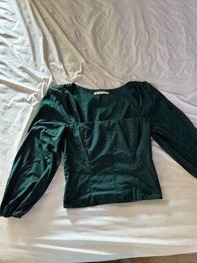 Abercrombie & Fitch Teal Green Top